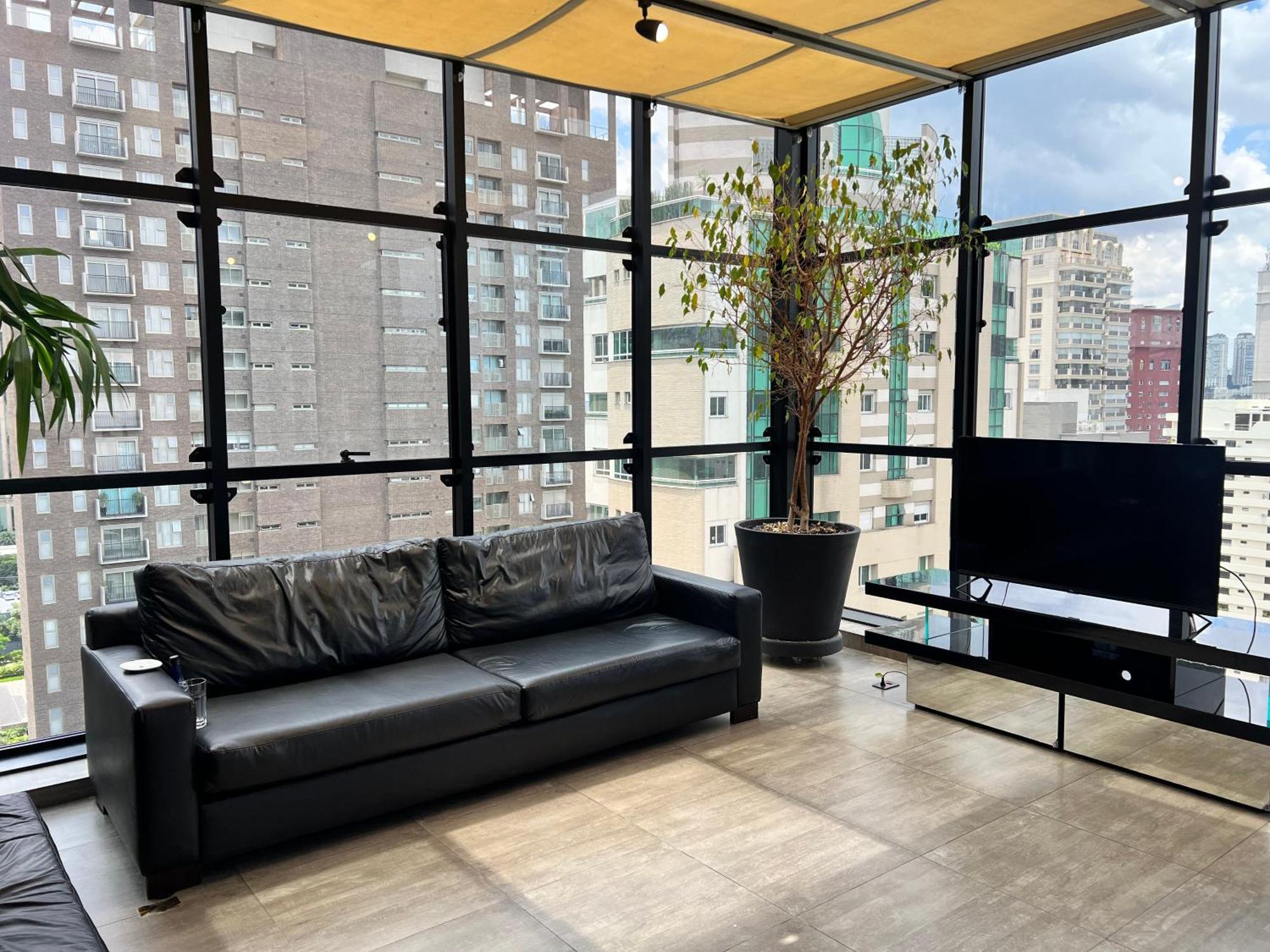 Flat-Hotel Faria Lima Itaim Sao Paulo, Garagem Inclusa ! Ruang foto